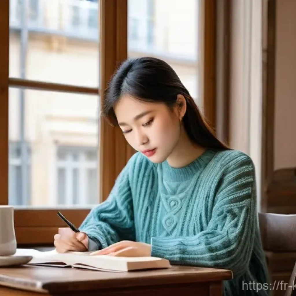 한국어교원 자격증 응시 조건 - **Prompt: Focused French Student Preparing for TOPIK in Paris**
    "A diligent young woman in her e...